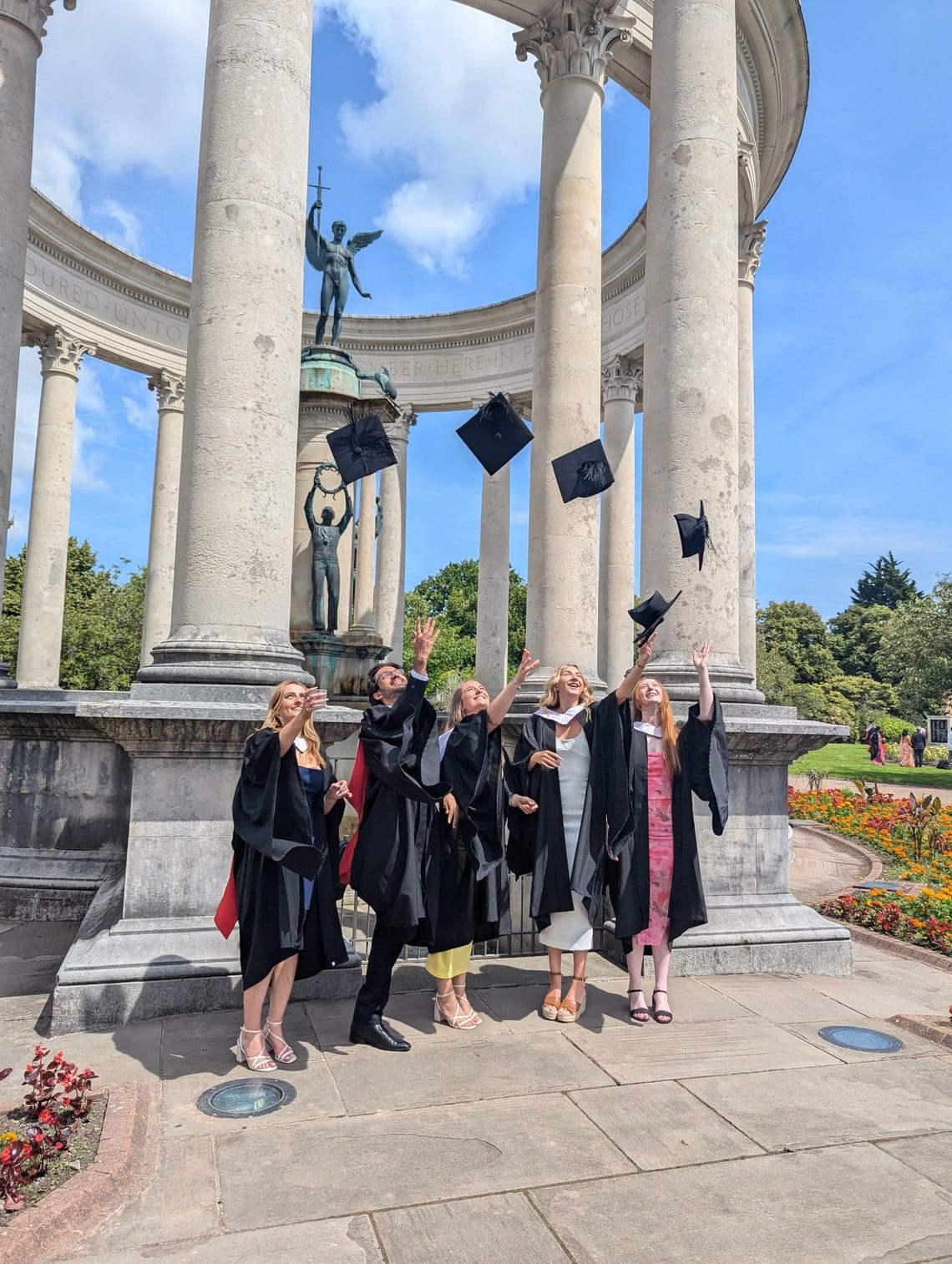 Graduation from Cardiff!